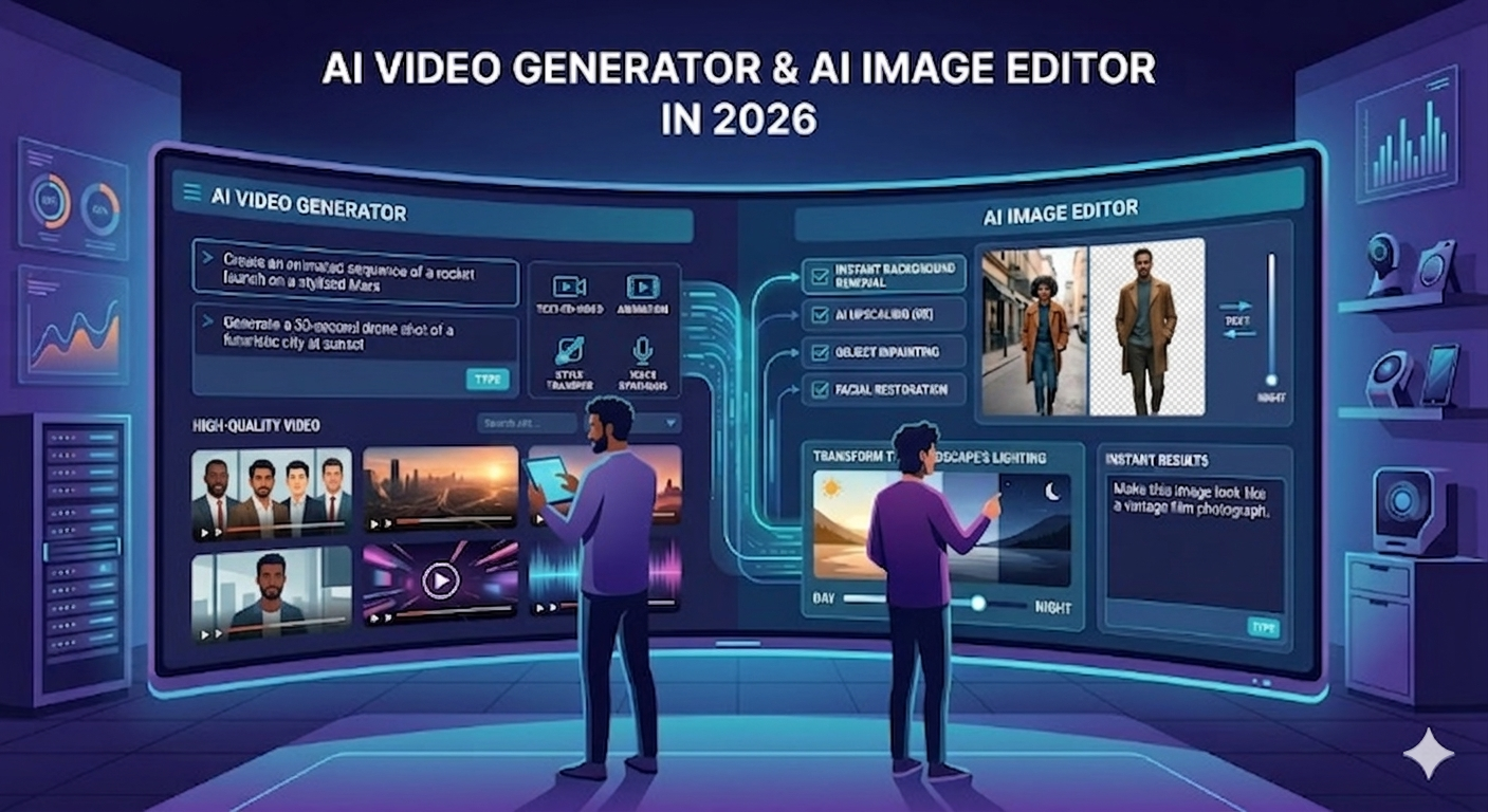AI Video Generator and AI Image Editor in 2026